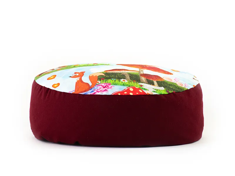 carobna_suma_bordo_meditacijski_jastuk (2) Čarobna šuma meditacijski jastuk Bordo - Slika 1